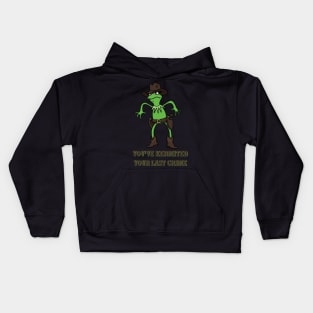 Kermit Cowboy : You've kermited you last crime Kids Hoodie